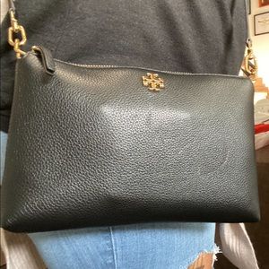 Authentic Tory Burch Kira Small Top Zip Crossbody